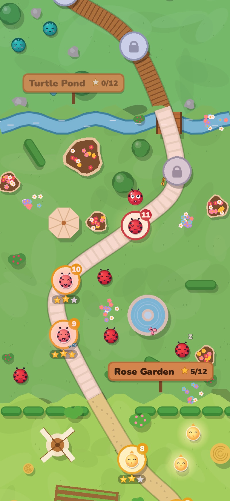 Sleepy Flock: verdenskortet